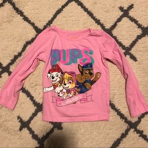 Nickelodeon Paw Patrol shirt, size 4, pink
